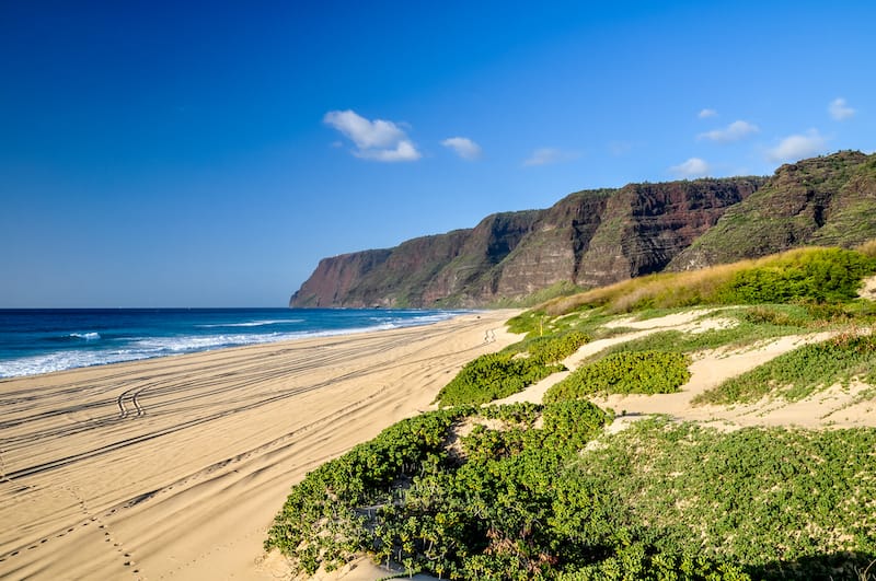 Beaches in Polihale State Park