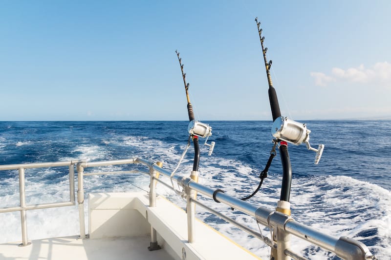 Fishing off of the Big Island