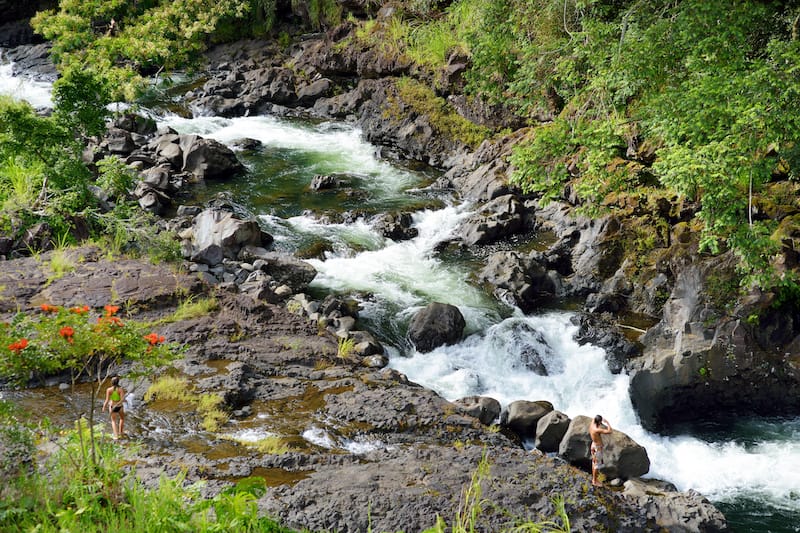 Wailuku River State Park - Peepee Falls