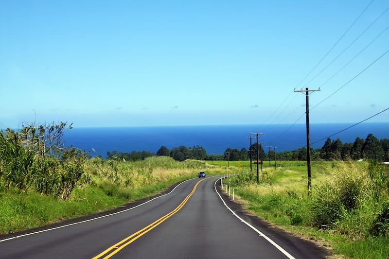 Noleggiare un'auto sulla Big Island