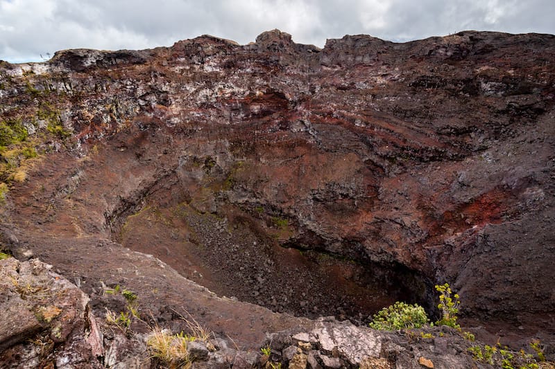 Crater at Mauna Ulu