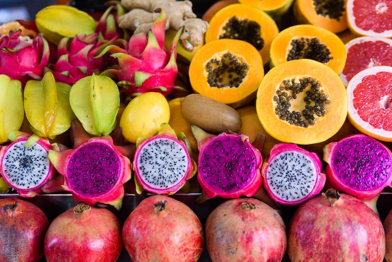 Farmers market in Hawaii