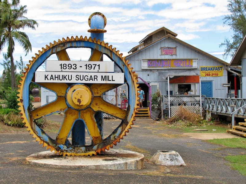 Kahuku Sugar Mill - Orange Grove - Shutterstock.com