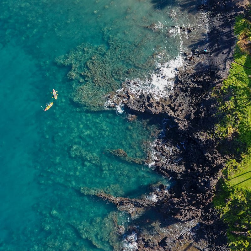 Kayaking on the Big Island