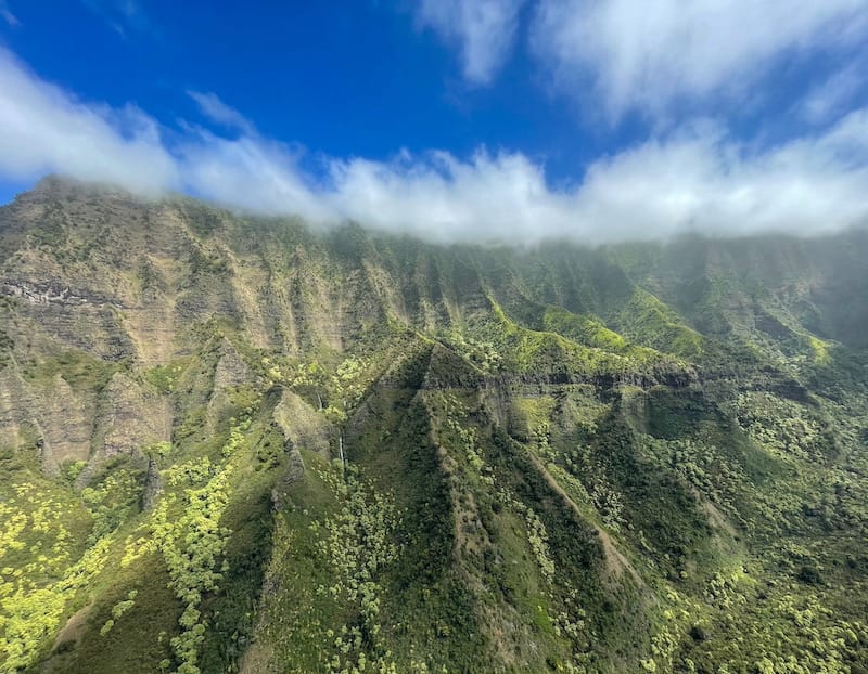 Beautiful views from my Kauai helicopter ride!