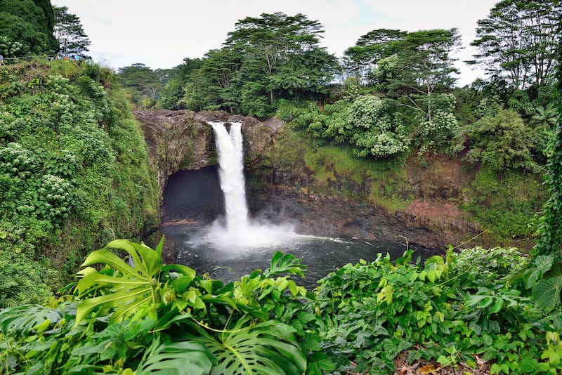 Rainbow Falls is a great trip from Hilo