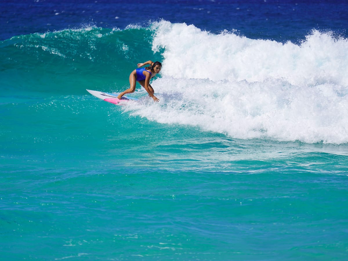 Sunset Beach surfers