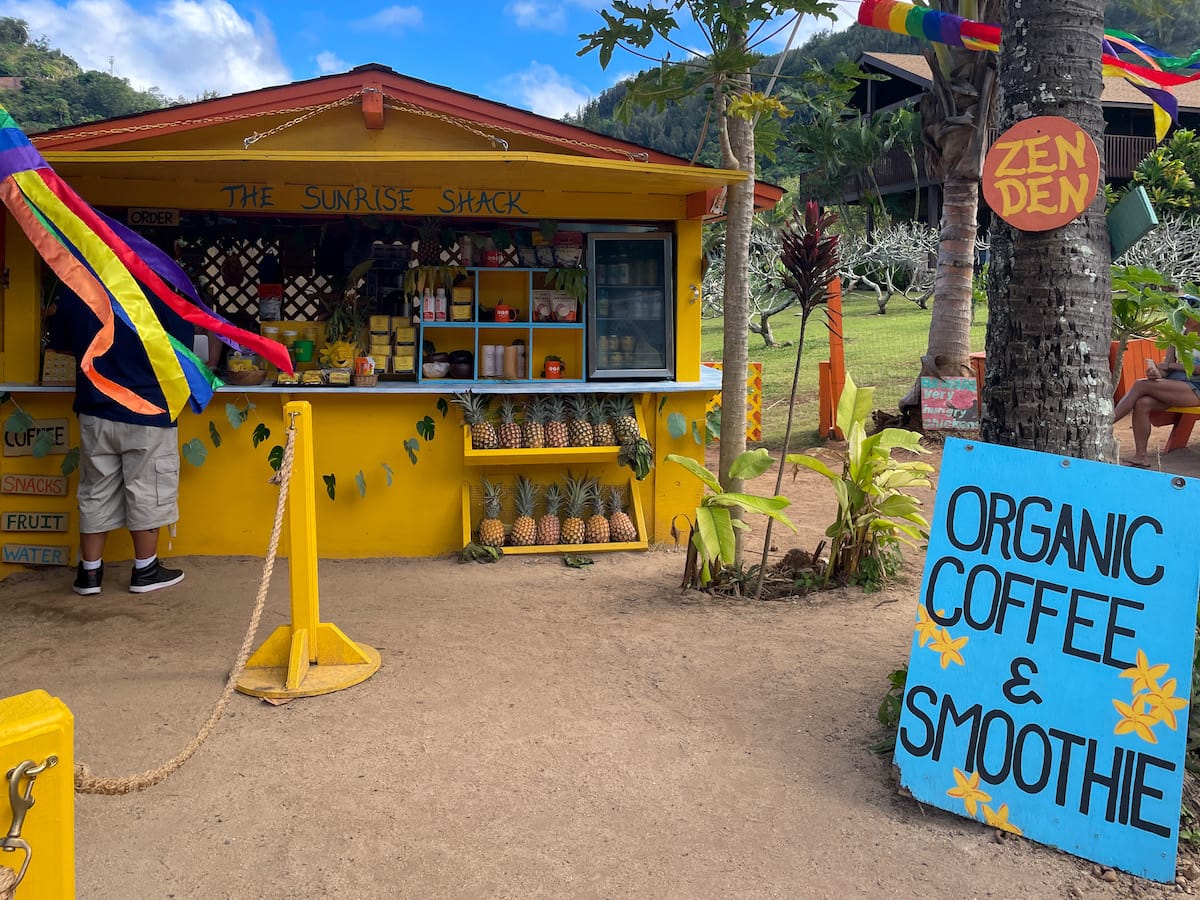 The Sunrise Shack on the North Shore