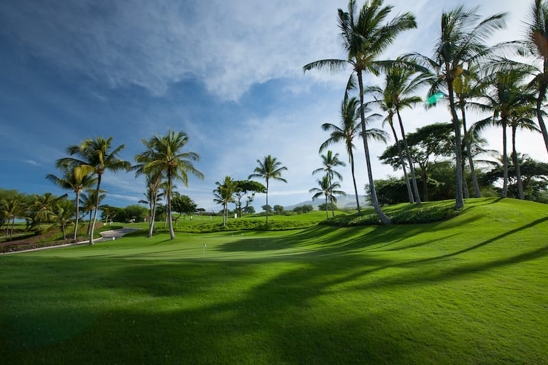 Golfing on Maui