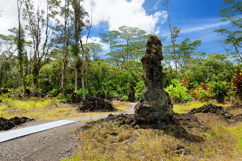 Lava Tree State Monument