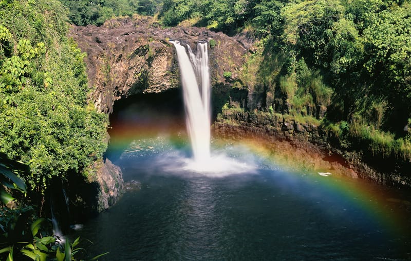 Rainbow Falls on the Big Island