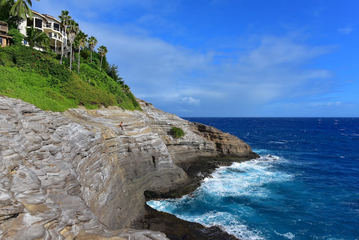 Spitting Cave of Portlock