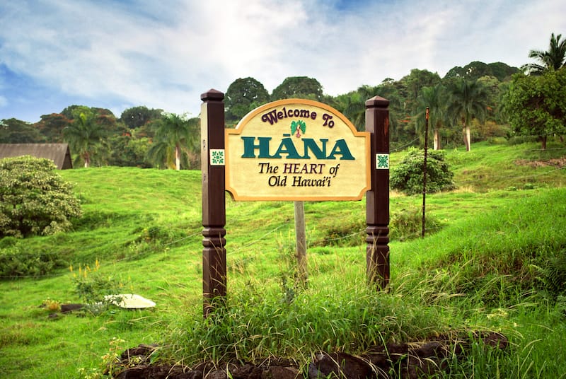 Beautiful Hana town