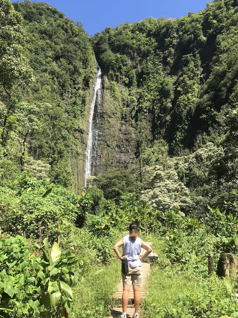 Along the Pipiwai Trail