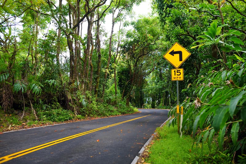 Road to Hana on Maui