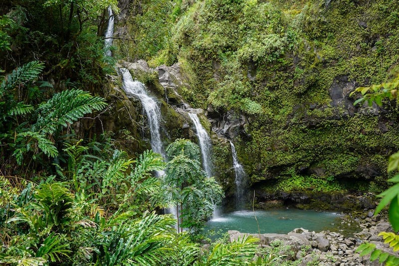 Three Bears waterfall