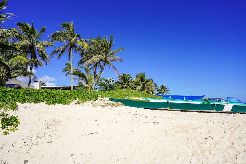 You'll launch from Kailua Beach Park