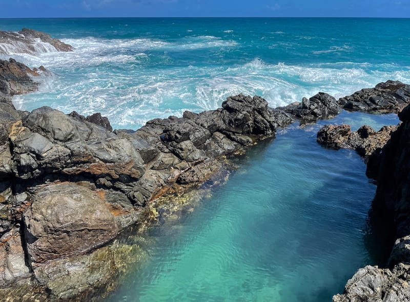 Queen's Bath on Moku Nui