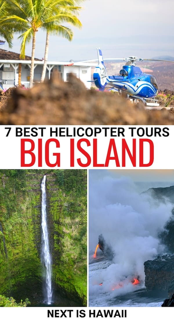 Looking for the best Big Island helicopter tours? This guide covers some epic helicopter flights from Hilo, Kona, and over beautiful Volcanoes National Park! | Things to do on the Big Island | Helicopter flights in Hawaii | Hawaii helicopter rides | Kona helicopter tours | Hilo helicopter tours | Volcanoes National Park helicopter tour | Helicopter flight over Volcanoes National Park | What to do on the Big Island