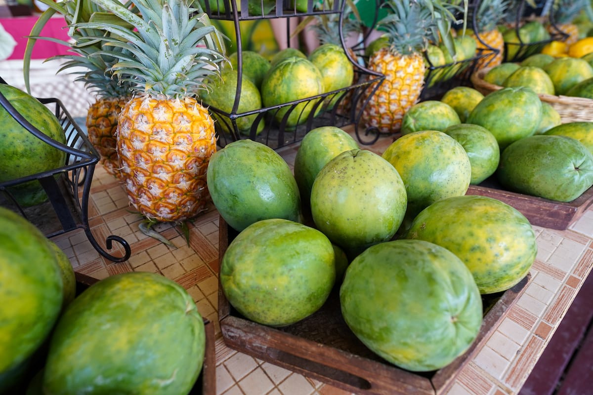 Papaya in Hawaii