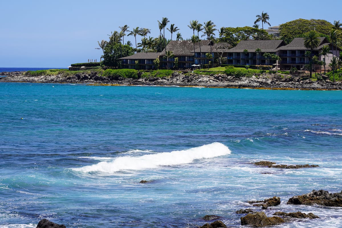 Beautiful waters of Napili Bay