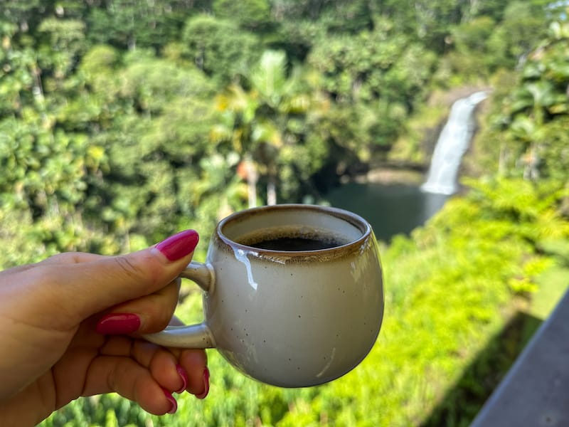 Coffee with a view