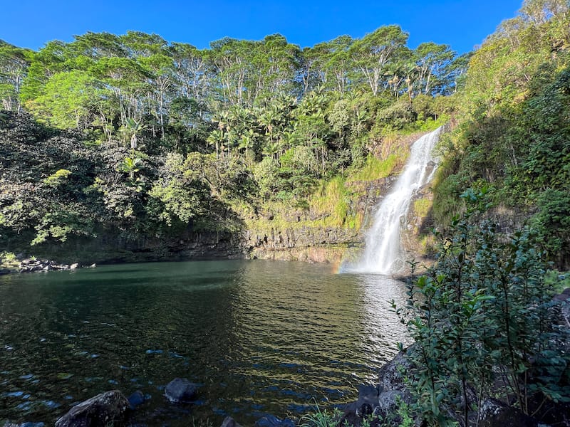 One last glimpse of that beautiful waterfall!