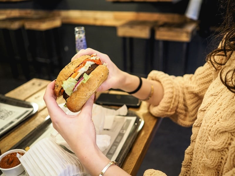 Vegan burger
